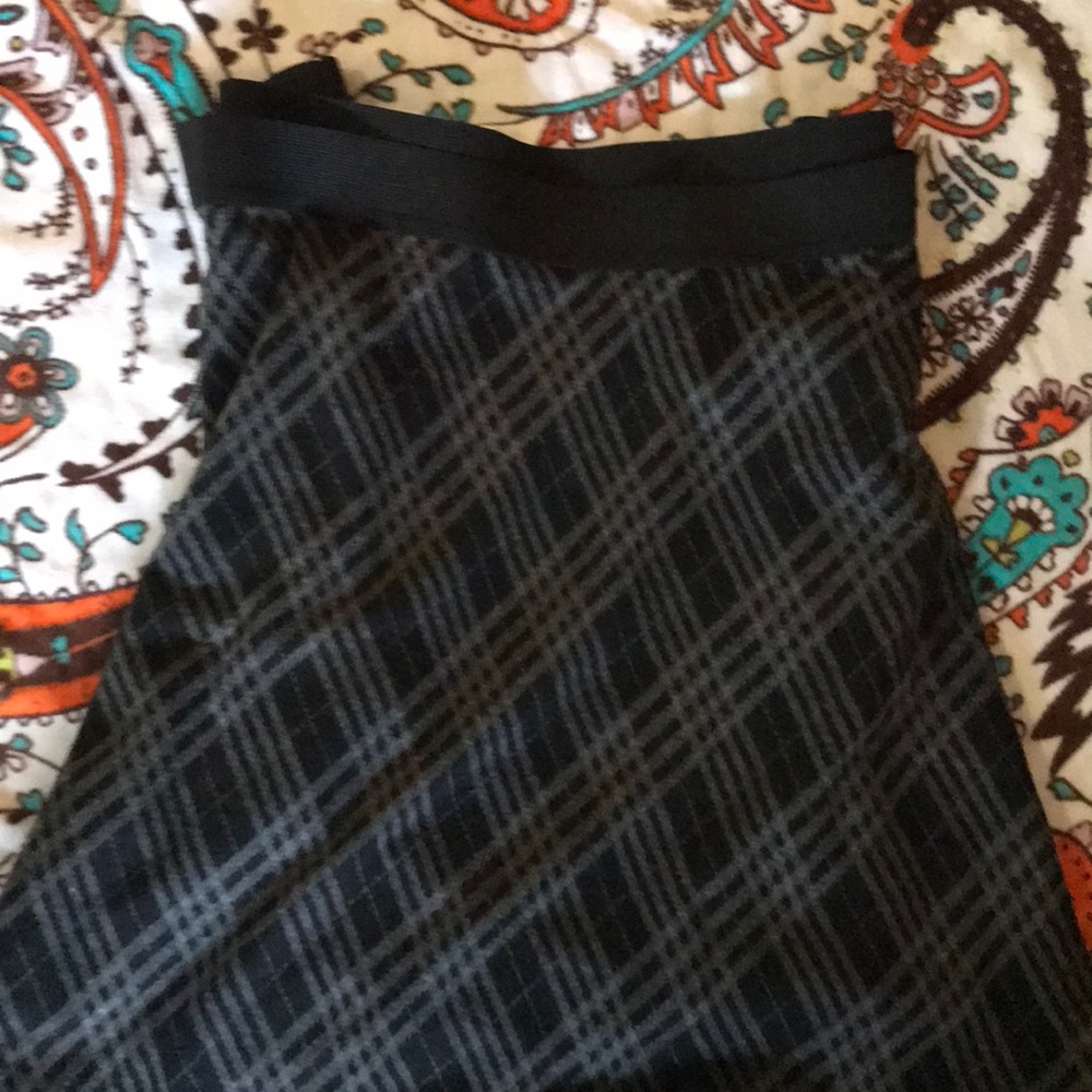 Torrid plaid skater skirt